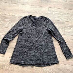 Jones New York Long Sleeve Top Scoop Neck Small